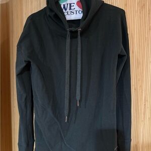 Sweaty Betty Dark Green Invigorate Luxe Fleece Hoodie XXS